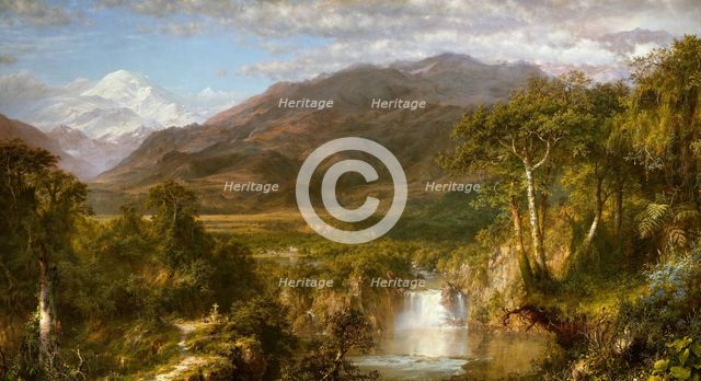 Heart of the Andes, 1859. Creator: Frederic Edwin Church.