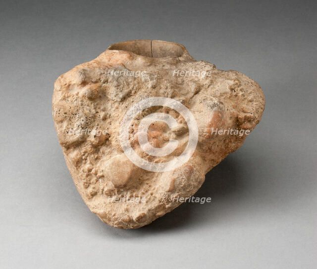 Heart-Shaped Sculpture, A.D. 100/1000. Creator: Unknown.