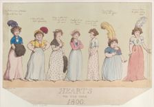 Hearts for the Year 1800, April 20, 1800., April 20, 1800. Creator: Thomas Rowlandson