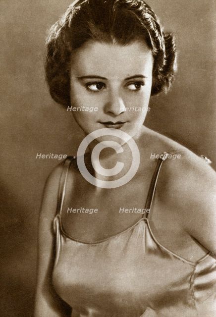 Heather Angel, English film actress, 1933. Artist: Unknown