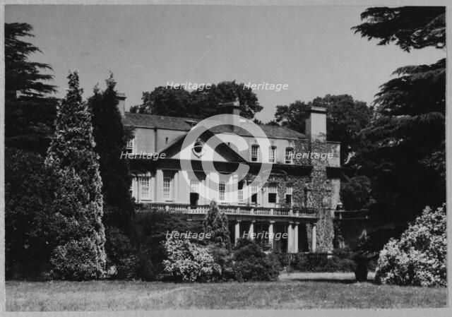 Heatherden Hall, Iver Heath, Iver, South Bucks, Buckinghamshire, 1942-1943. Creator: Unknown.