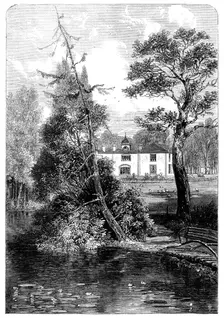 Heathfield House, near Birmingham, the residence of James Watt, 1865. Creator: Unknown