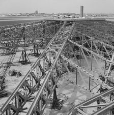 Heathrow Airport, BEA Servicing Hangar, Heathrow, Hillingdon, London, 07/09/1970. Creator: John Laing plc