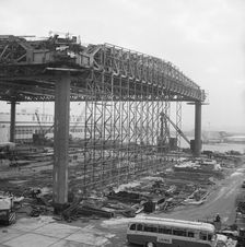 Heathrow Airport, BEA Servicing Hangar, Heathrow, Hillingdon, London, 15/12/1970. Creator: John Laing plc