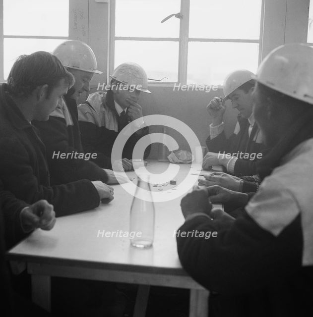 Heathrow Airport, BEA Servicing Hangar, Heathrow, Hillingdon, London, 07/04/1970. Creator: John Laing plc.