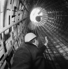 Heathrow Airport, BEA Servicing Hangar, Heathrow, Hillingdon, London, 27/02/1970. Creator: John Laing plc