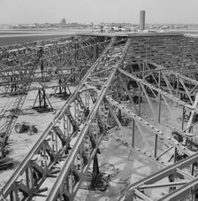 Heathrow Airport, BEA Servicing Hangar, Heathrow, Hillingdon, London, 07/09/1970. Creator: John Laing plc