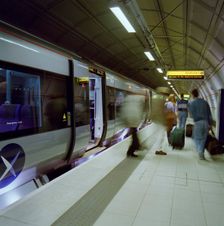 Heathrow Airport, Heathrow, Hillingdon, London, 29/07/1998. Creator: John Laing plc