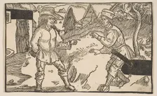 Heauton Timouroumenos, from The Comedies of Terence, 19th century reprint.n.d. Creator: Albrecht Durer