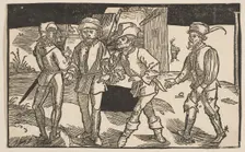 Heauton Timouroumenos, from The Comedies of Terence, 19th century reprint.n.d. Creator: Albrecht Durer