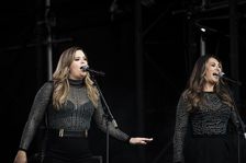 Heaven 17 live at Heritage Live, Audley End House, Essex, Aug 2023. Creator: Annapaola Marchesani