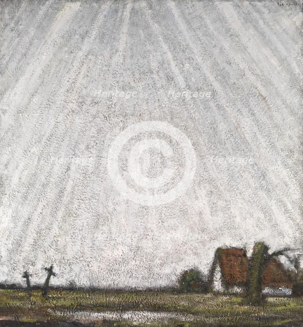 Heaven Weeping upon the Rubble, c1900-1920. Creator: Jakob Smits.