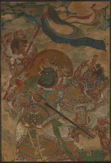 Heavenly King Virudhaka, 1368-1644. Creator: Unknown