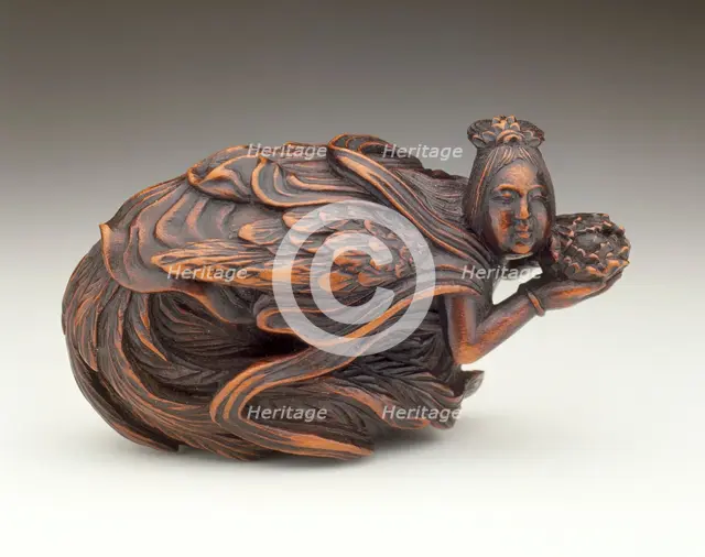 Heavenly Spirit: Karyobinga, early 19th century. Creator: Kyokusen.