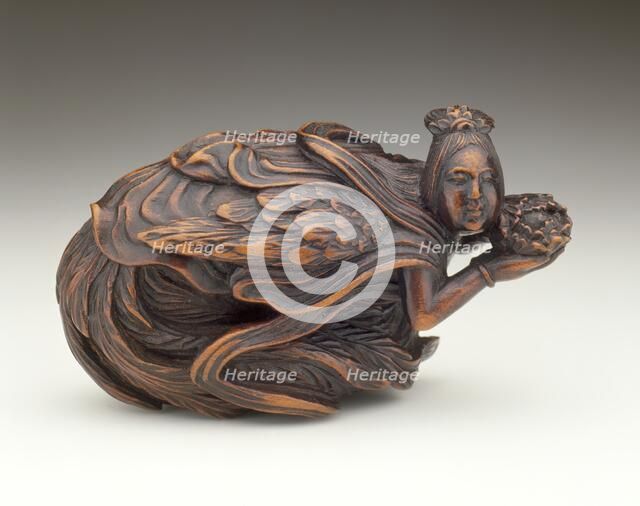 Heavenly Spirit: Karyobinga, early 19th century. Creator: Kyokusen.