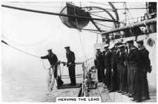 Heaving the lead, 1937