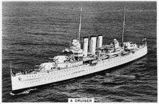 Heavy cruiser HMS Devonshire 1937