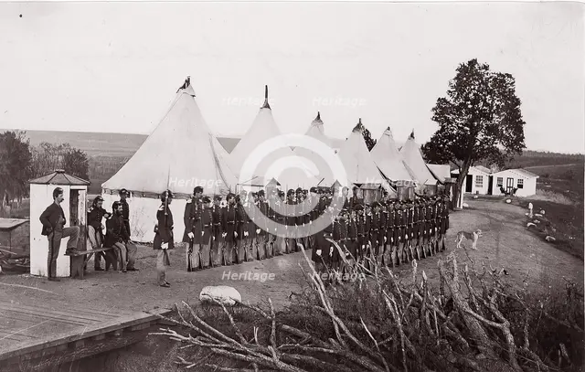 Heavy Artillery, 1861-65. Creator: Unknown.