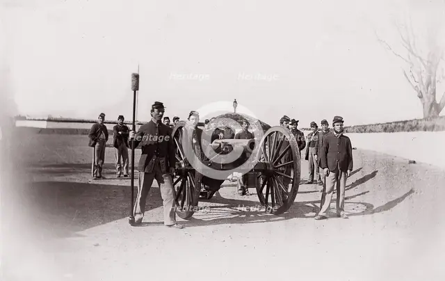 Heavy Artillery, 1861-65. Creator: Unknown.