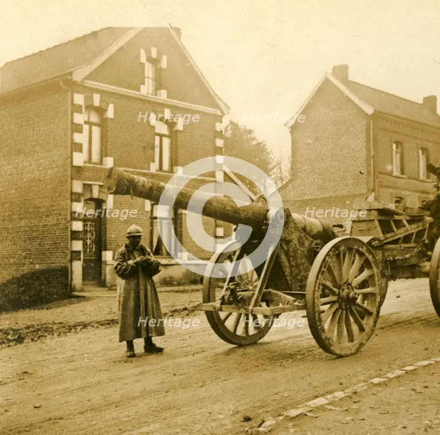 Heavy artillery, c1914-c1918. Artist: Unknown.