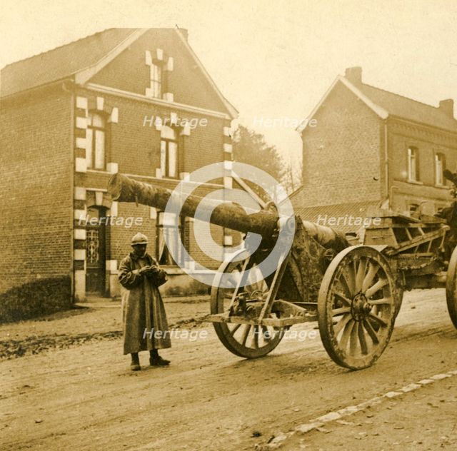 Heavy artillery, c1914-c1918. Artist: Unknown.