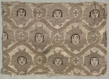 Heavy Gold Brocade, 1600s - 1700s. Creator: Unknown