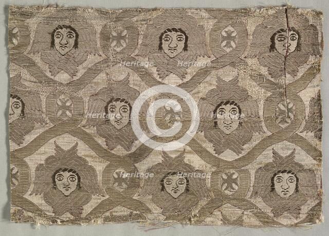 Heavy Gold Brocade, 1600s - 1700s. Creator: Unknown.