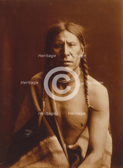 Heavy Shield, c1900. Creator: Edward Sheriff Curtis.