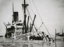 Heavy ship collision in the Elbe, 31st May 1933