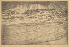 Heavy Surf, High Tide, Easthampton, 1920. Creator: Frederick Childe Hassam
