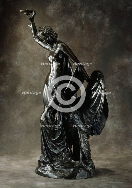Hebe and the Eagle of Jupiter, between c.1853 and c.1855. Creator: Francois Rude.