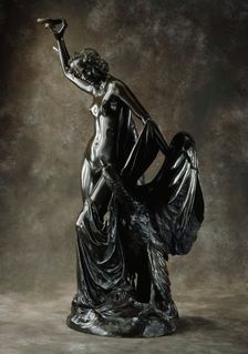 Hebe and the Eagle of Jupiter, between c.1853 and c.1855. Creator: Francois Rude