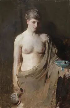 Hebe, c. 1890. Creator: Abbott Handerson Thayer (American, 1849-1921)