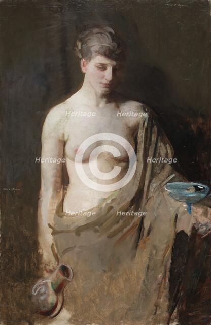 Hebe, c. 1890. Creator: Abbott Handerson Thayer (American, 1849-1921).