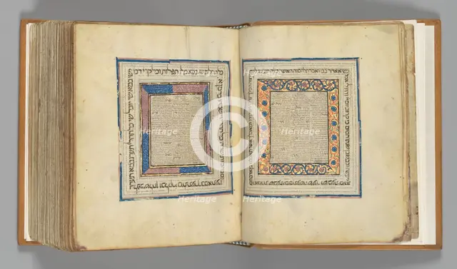 Hebrew Bible, 1300-1350 (before 1366). Creator: Unknown.