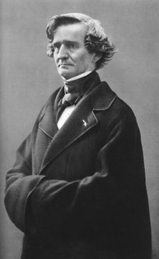 Hector Berlioz (1803-1869), French Romantic composer. Creator: Nadar