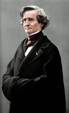 Hector Berlioz (1803-1869), French Romantic composer. Creator: Nadar