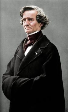 Hector Berlioz (1803-1869), French Romantic composer. Creator: Nadar