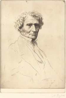 Hector Berlioz. Creator: Alphonse Legros