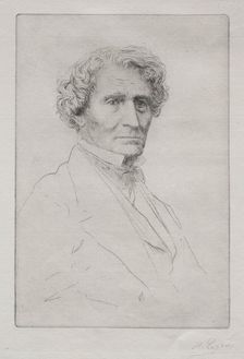Hector Berlioz. Creator: Alphonse Legros (French, 1837-1911)