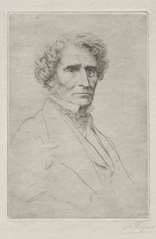 Hector Berlioz. Creator: Alphonse Legros (French, 1837-1911)