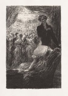 Hector Berlioz, sa vie et ses oevres: Symphonie Fantastique-- Un bal. Creator: Henri Fantin-Latour (French, 1836-1904)