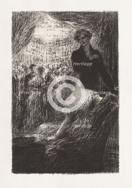 Hector Berlioz, sa vie et ses oevres: Symphonie Fantastique-- Un bal. Creator: Henri Fantin-Latour (French, 1836-1904).