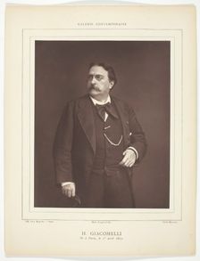 Hector Giacomelli (French painter, illustrator, and printmaker, 1822-1904), c. 1876. Creator: Ferdinand J. Mulnier
