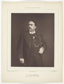 Hector Giacomelli (French painter, illustrator, and printmaker, 1822-1904), c. 1876. Creator: Ferdinand J. Mulnier