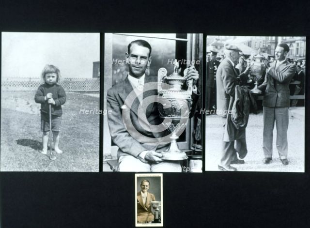 Hector Thompson, amateur golfing great, 1936. Creator: Unknown.