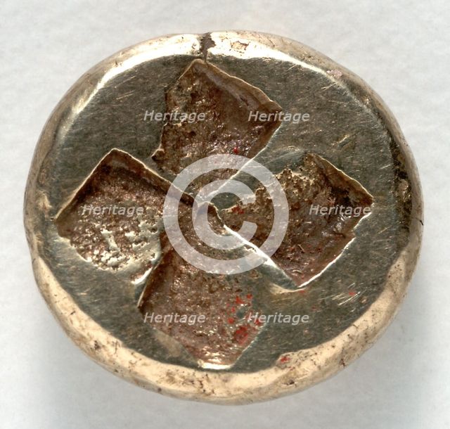 Hecte: (reverse), 500-300 BC. Creator: Unknown.