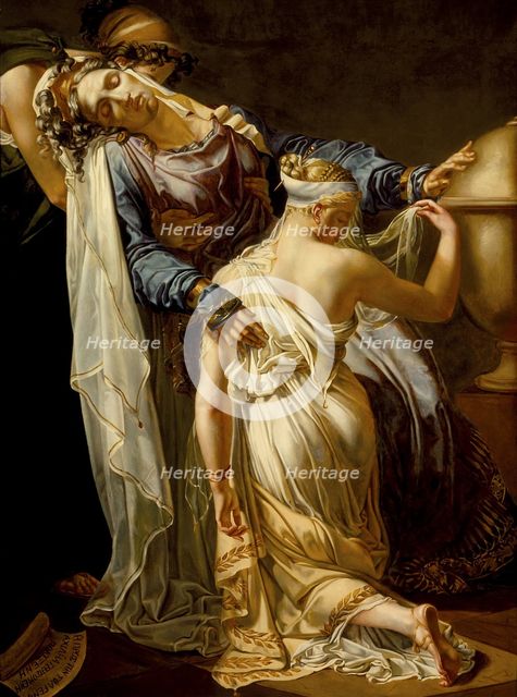 Hecuba and Polyxena, after 1814. Artist: Blondel, Merry-Joseph (1781-1853)
