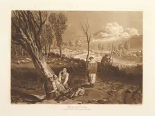 Hedging and Ditching (Liber Studiorum, part X, plate 47), May 23, 1812. Creator: JMW Turner