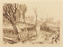Hedging and Ditching, published 1812. Creator: JMW Turner